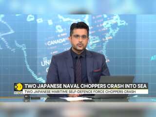 2 Japanese Navy choppers crash into sea, 1 dead, 7 personnel missing | Rescue & search ops underway
