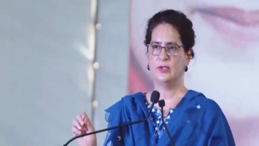 Congress leader Priyanka Gandhi lashes out at BJP, says 'PM Modi's men treat Constitution as worthless'