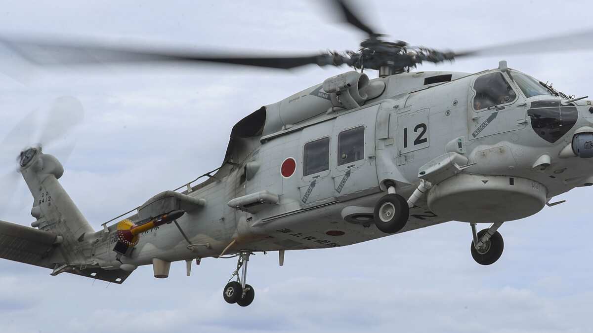 Japan confirms one person dead, seven missing after two military helicopters crash