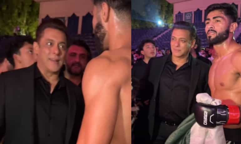 Salman Khan attends first public event in Dubai since firing incident | Watch Salman Khan attends first public event in Dubai since firing incident | Watch