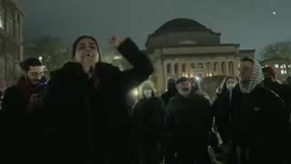 Watch: ‘Biden sun le, Azadi’ slogans raised in Columbia University by pro-Palestine protesters