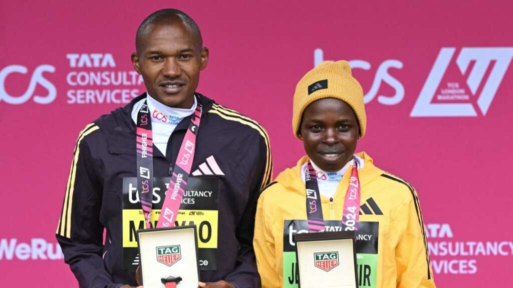 Peres Jepchirchir, Mutiso Munyao bag Kenyan double in London Marathon