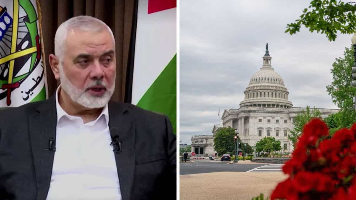 Hamas chief condemns US military aid to Israel as ‘green light for Gaza aggression’ Hamas chief condemns US military aid to Israel as ‘green light for Gaza aggression’