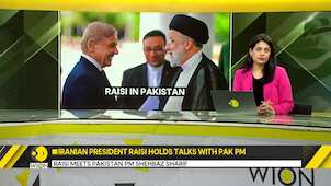 Iran's president Raisi holds talks with Pakistani PM Shehbaz Sharif in Islamabad