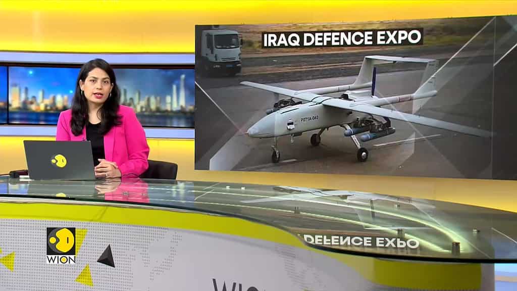 Iran displays home-grown drone at Iran Defence Expo
