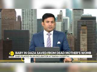 Israel war | Baby in Gaza saved from dead mother's womb