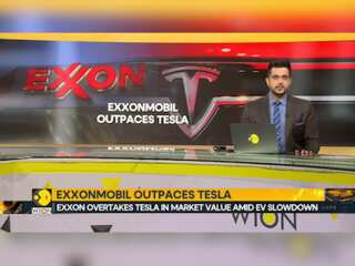 Exxon overtakes tesla in market value amid EVs