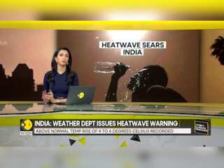India sears in heatwave, Weather department issues warning