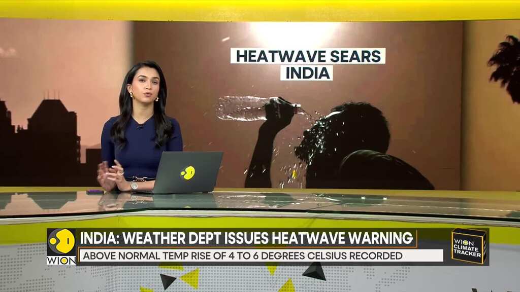 India sears in heatwave, Weather department issues warning