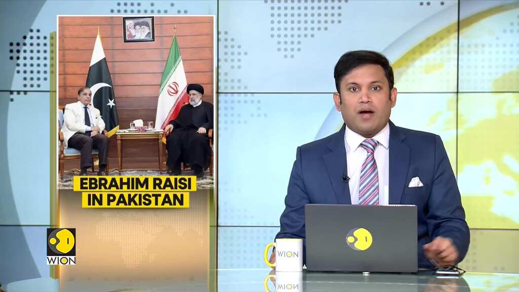 Iranian President Ebrahim Raisi arrives in Pakistan, to hold meetings with counterpart