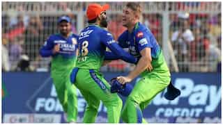 IPL 2024: Cameron Green takes a SPLENDID one-handed stunner in KKR vs RCB thriller - Watch