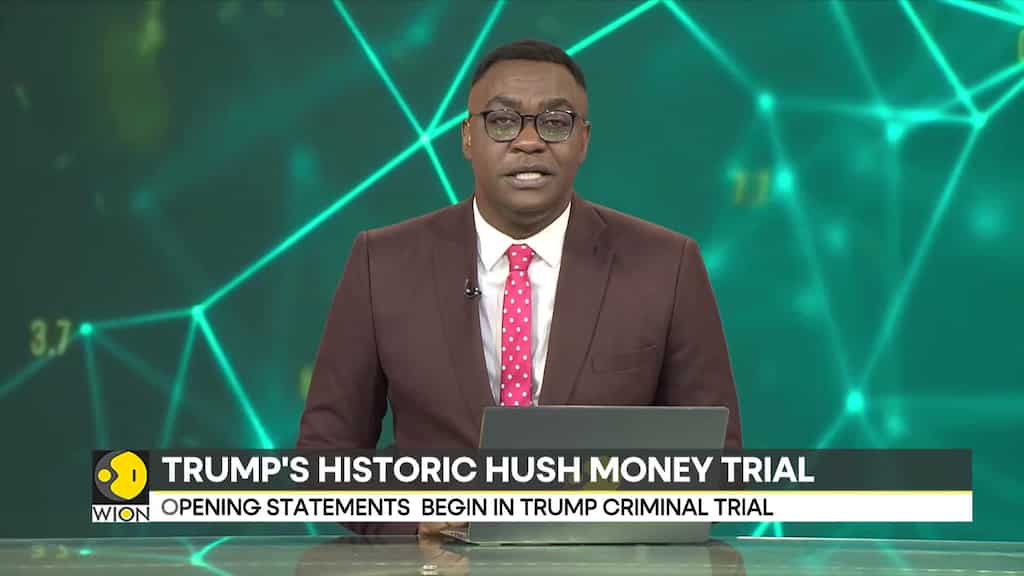 US: Prosecutors, defense deliver opening statements in Donald Trump's hush-money trial