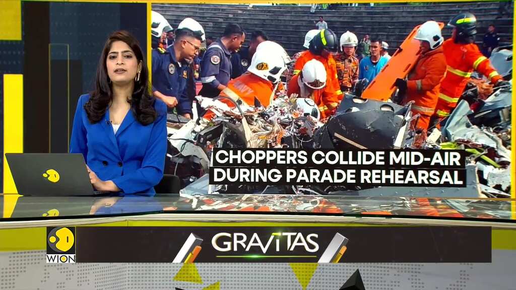 Gravitas | Malaysia Navy helicopter crash: Two choppers collide mid-air