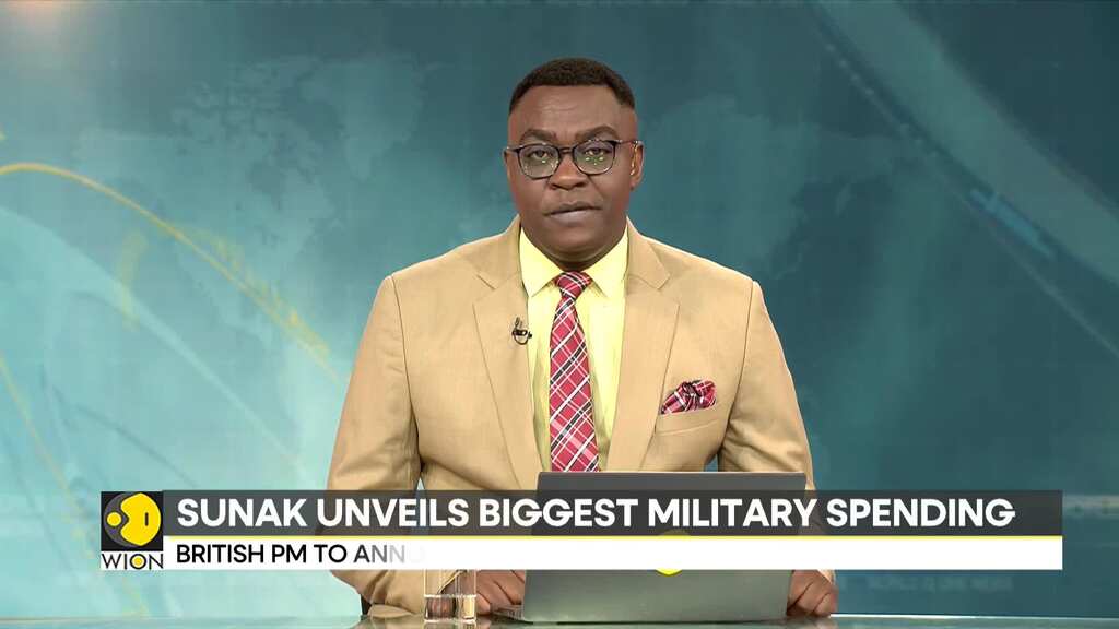UK PM Rishi Sunak unveils biggest military spending increase in a generation