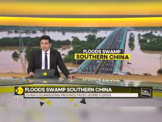 Floods swamp southern China