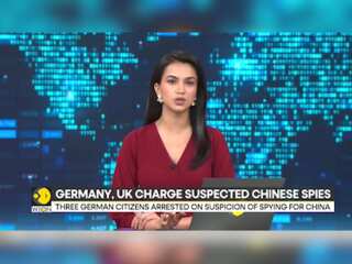 Germany, UK charge suspected Chinese spies