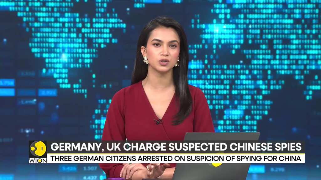 Germany, UK charge suspected Chinese spies