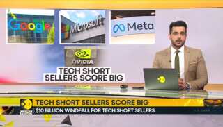 $10 billion windfall for tech short sellers