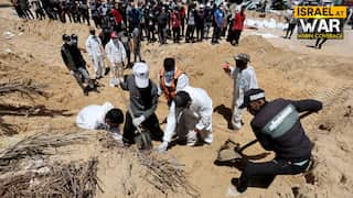 West Asia crisis: Bodies ‘with hands tied’ recovered from mass graves in Gaza