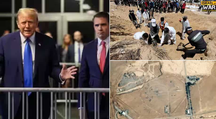 Top 10 world news: Trump's hush money trial; Hamas discovers 'mass graves' in Gaza hospitals; and more Top 10 world news: Trump's hush money trial; Hamas discovers 'mass graves' in Gaza hospitals; and more