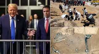 Top 10 world news: Trump's hush money trial; Hamas discovers 'mass graves' in Gaza hospitals; and more