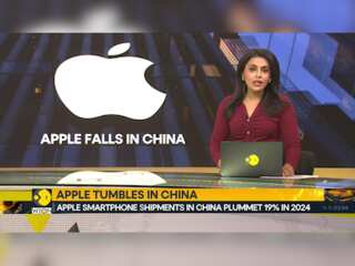 Apple smartphone shipments in China plummet 19% in 2024