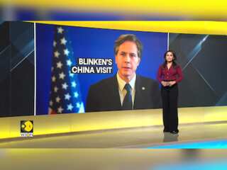 Top US diplomat Antony Blinken on a 3-day China visit
