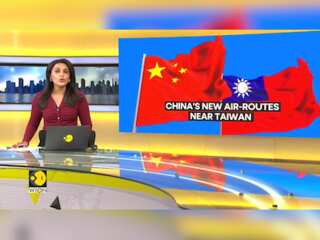 China says new air routes near Taiwan are to improve flight operations