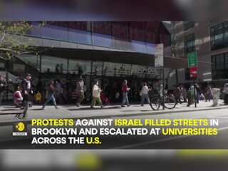 Why are students at US universities protesting?