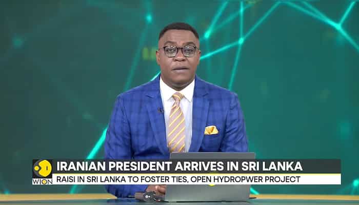Iran President Ebrahim Raisi arrives in Sri Lanka, to sign five MoUs