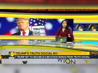 Trump set to secure $1.3 BN stock bonus from Truth Social