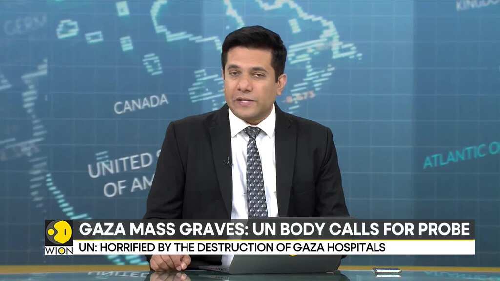 Gaza mass graves: UN body calls for probe
