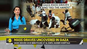 Gravitas | Gaza Mass Graves: Who tied the hands of the bodies?