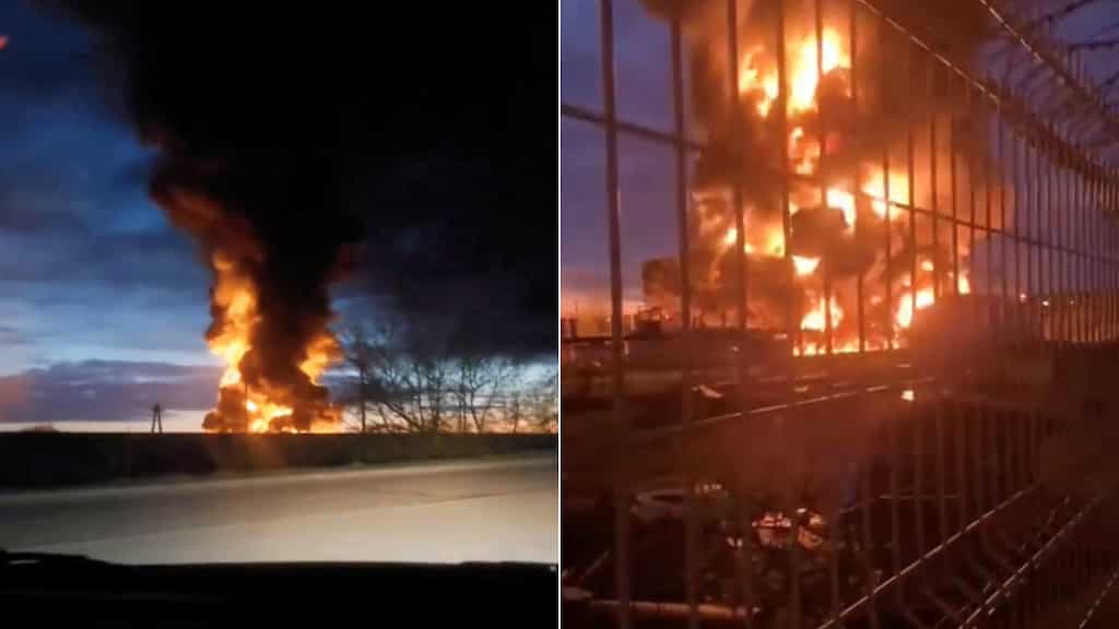 Ukraine claims to have attacked two Russian oil depots