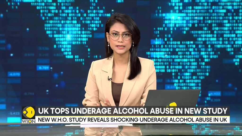 UK tops underage alcohol abuse in new study