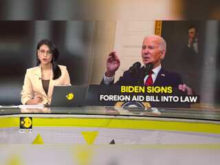 US Senate passes $95 bn aid for Ukraine, Israel and Taiwan | Biden signs foreign aid bill into law