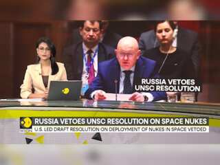 Russia vetoes UNSC resolution on space nukes, US accuses Russia of 'hiding something'
