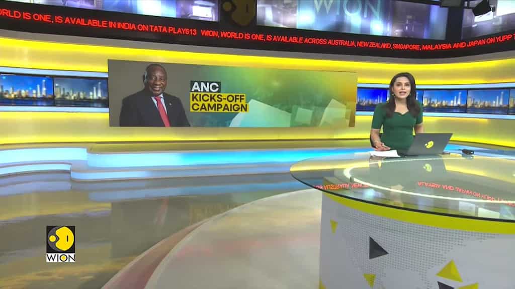 South Africa election campaign heats up, President Cyril Ramaphosa campaigns for ANC
