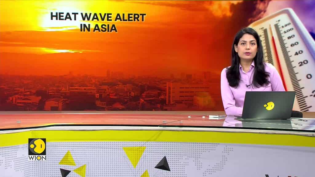 Heatwave alert in Asia: Sweltering heat across South, Southeast Asia
