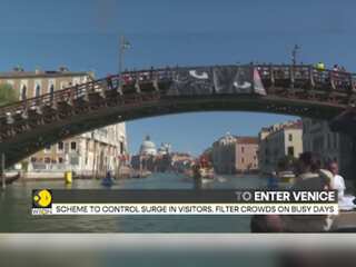 Venice: A first-eof-its-kind scheme to control tourism, tourists now need ticket to enter Venic