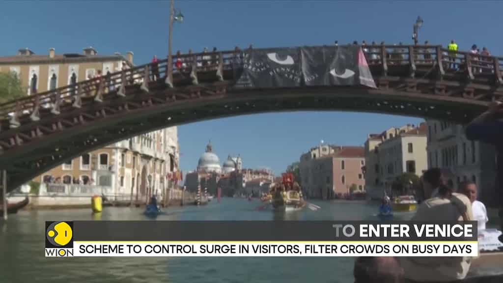 Venice: A first-eof-its-kind scheme to control tourism, tourists now need ticket to enter Venic