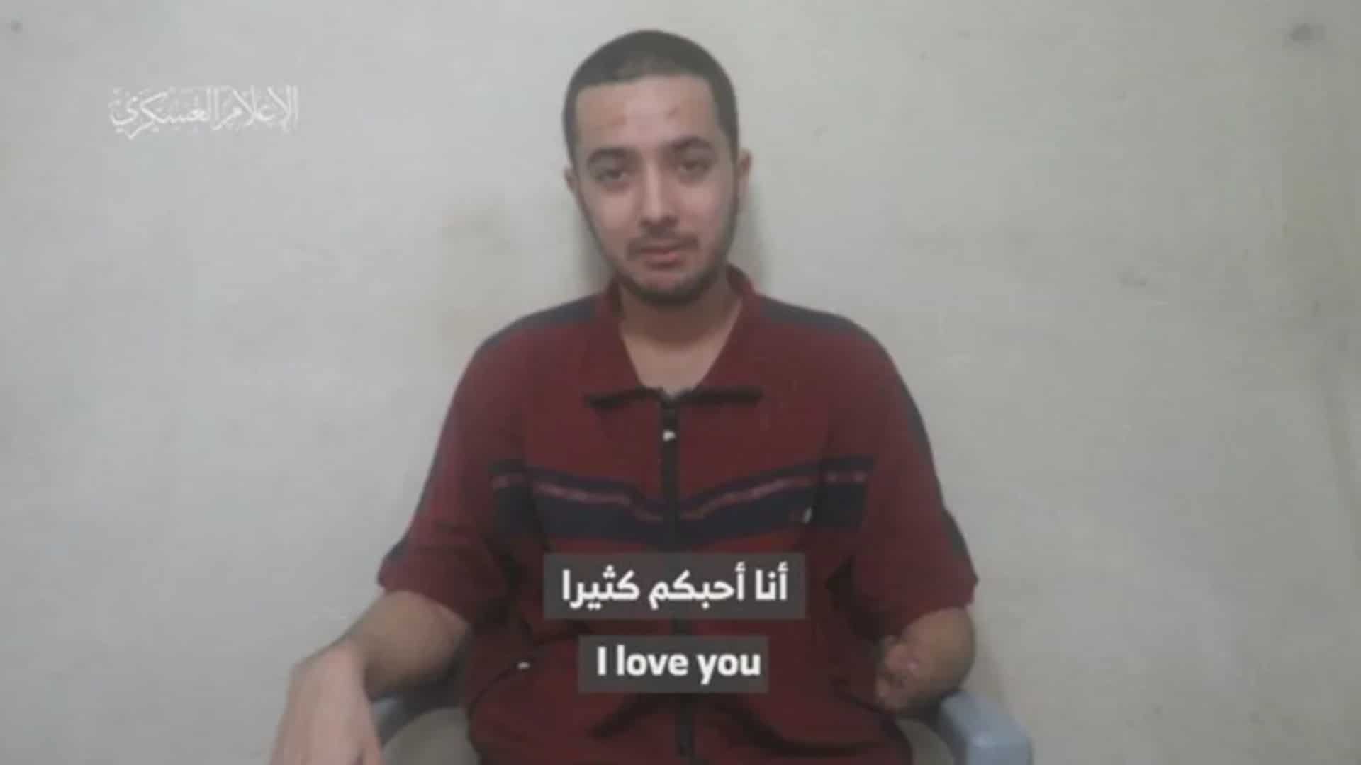Hamas releases video of American-Israeli hostage in first proof of his survival after October attack Hamas releases video of American-Israeli hostage in first proof of his survival after October attack