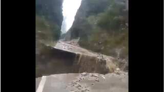 Landslide cuts off road to Arunachal's Dibang Valley that borders China