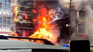 Video: At least 6 killed, 30 injured in massive fire near railway station in Bihar's Patna