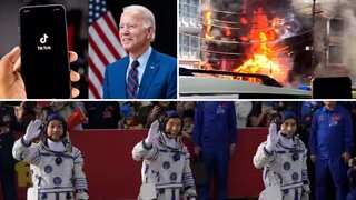 Top 10 world news: TikTokers rally against Biden amid ban threat; China launches manned spaceship, and more