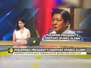 Philippines government disowns President Marcos' deepfake audio which urges combat with China