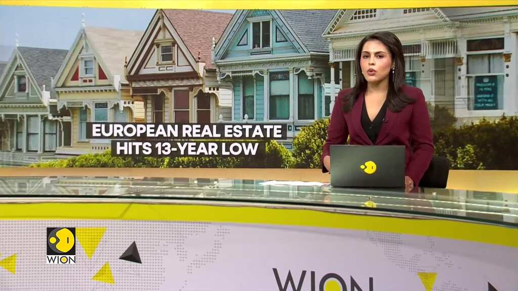 Europe's real estate hits 13-yr low