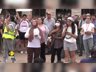 Israel Hamas war: Hundreds of students arrested across campuses in US