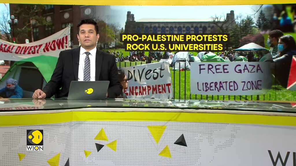 Pro-Palestine protests in US: Police carry out large-scale arrests across US universities