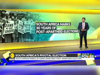 South Africa marks 30 years since first post-apartheid election | Race To Power